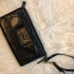 Coach Poppy collection wallet wristlet